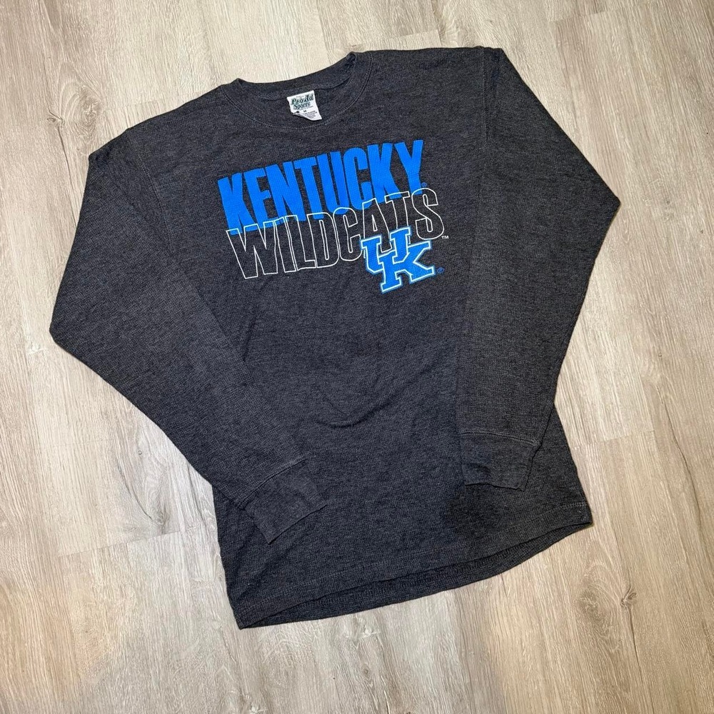 Kentucky Wildcats 2000's thermal long serve top